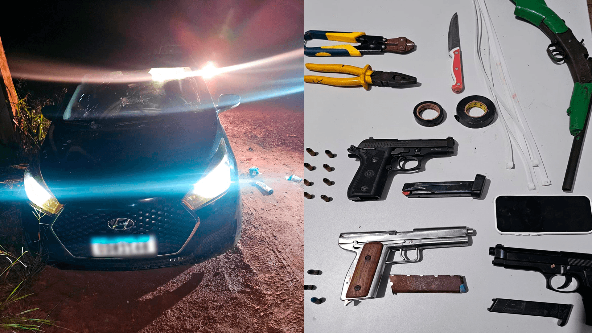 Operação contra o crime organizado deixa quatro pessoas mortas em Moju; armas e munições foram apreendidas