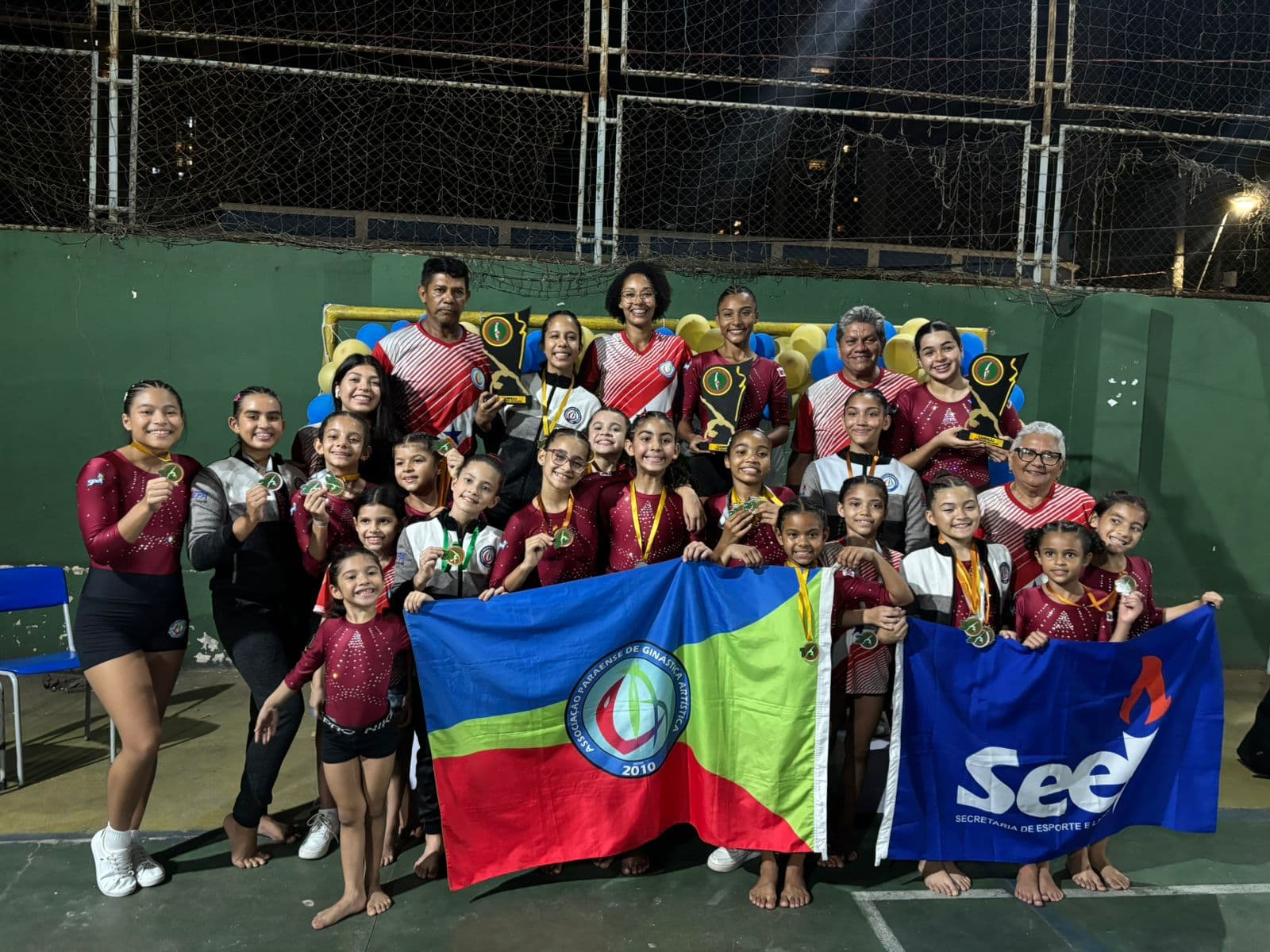 Campeonato Paraense de Ginástica Artística Feminina reúne mais de 100 atletas no Mangueirinho