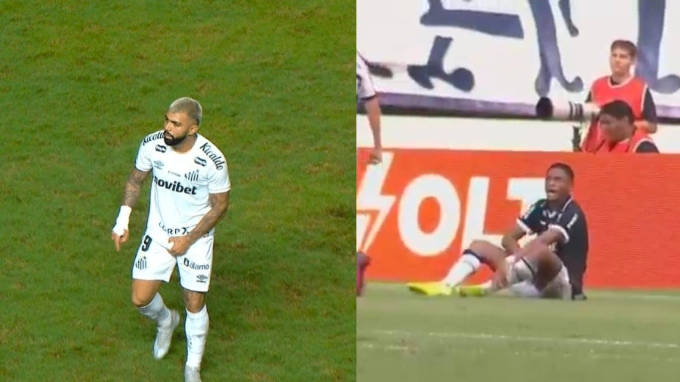 Com Gabigol e Jajá, elite do futebol brasileiro chega a quatro expulsões por gestos obscenos