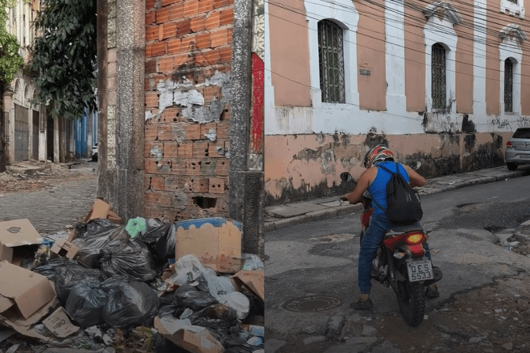 População denuncia situação de abandono em centro comercial de Belém