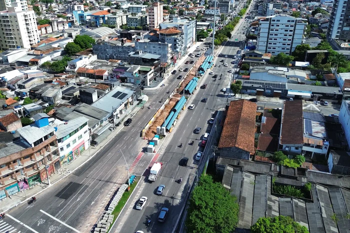 Obras do novo viaduto provocam interdições na Avenida João Paulo II a partir desta terça-feira (16)