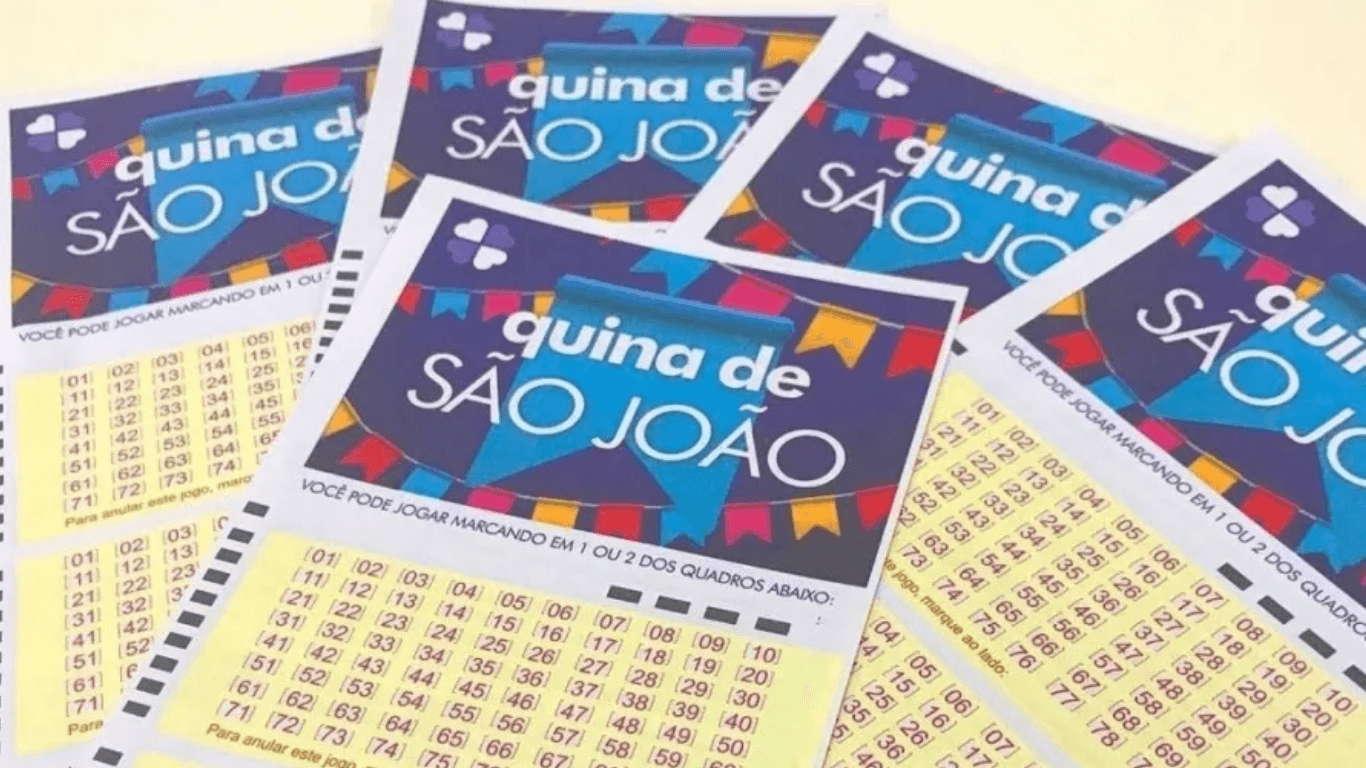 Resultado da Quina de São João: sorteio acontece hoje, veja horário e como acompanhar ao vivo