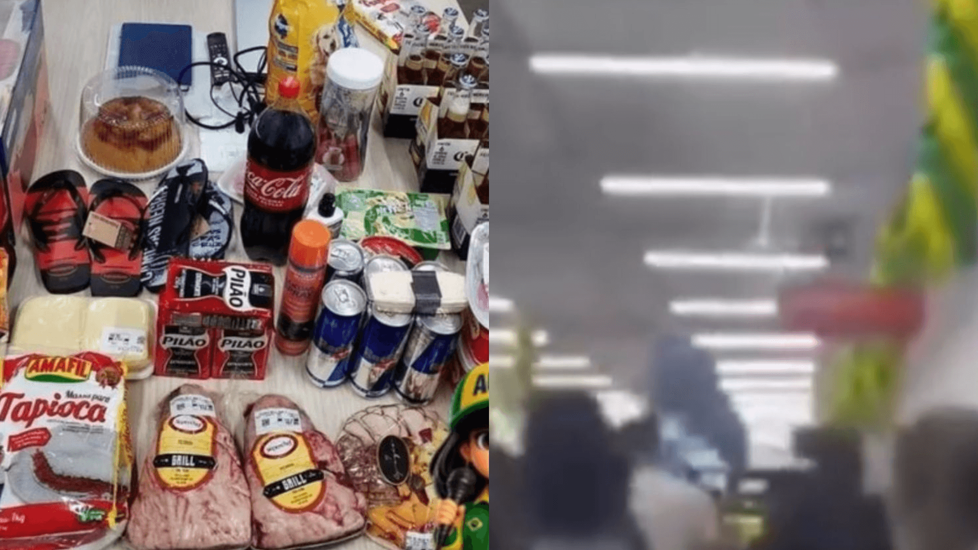 VÍDEO: Funcionárias de supermercado são presas após suspeita de fraude em compras