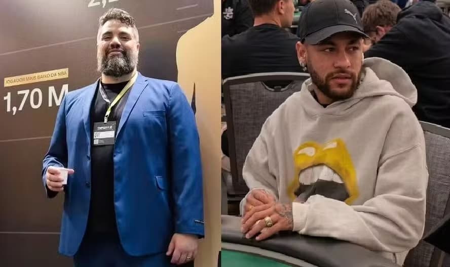 Campeão brasileiro de pôquer expõe Neymar e viraliza: 'Madrugadas em claro'