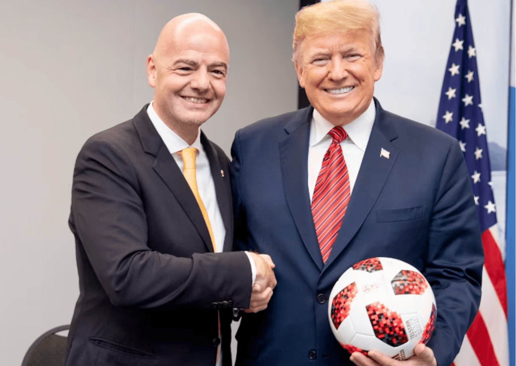 Trump quer Gianni Infantino, presidente da Fifa, como secretário-geral da ONU, diz jornal