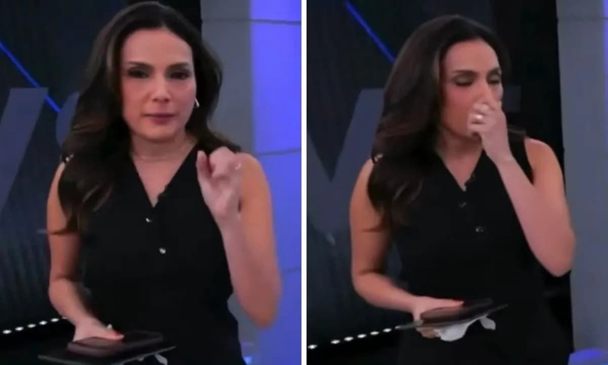 Jornalista paraense abandona programa ao vivo na Jovem Pan News chorando após atrito com diretor