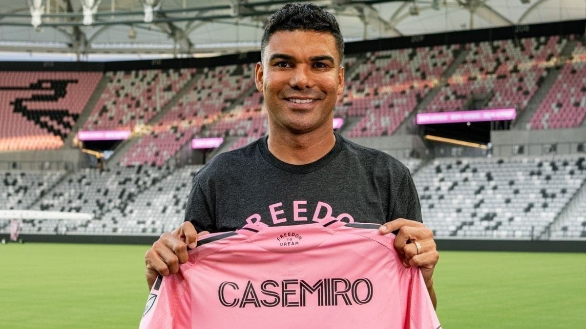 Livre no mercado, Casemiro fecha com o Inter Miami com contrato até 2027 e vai jogar com Messi e Suárez