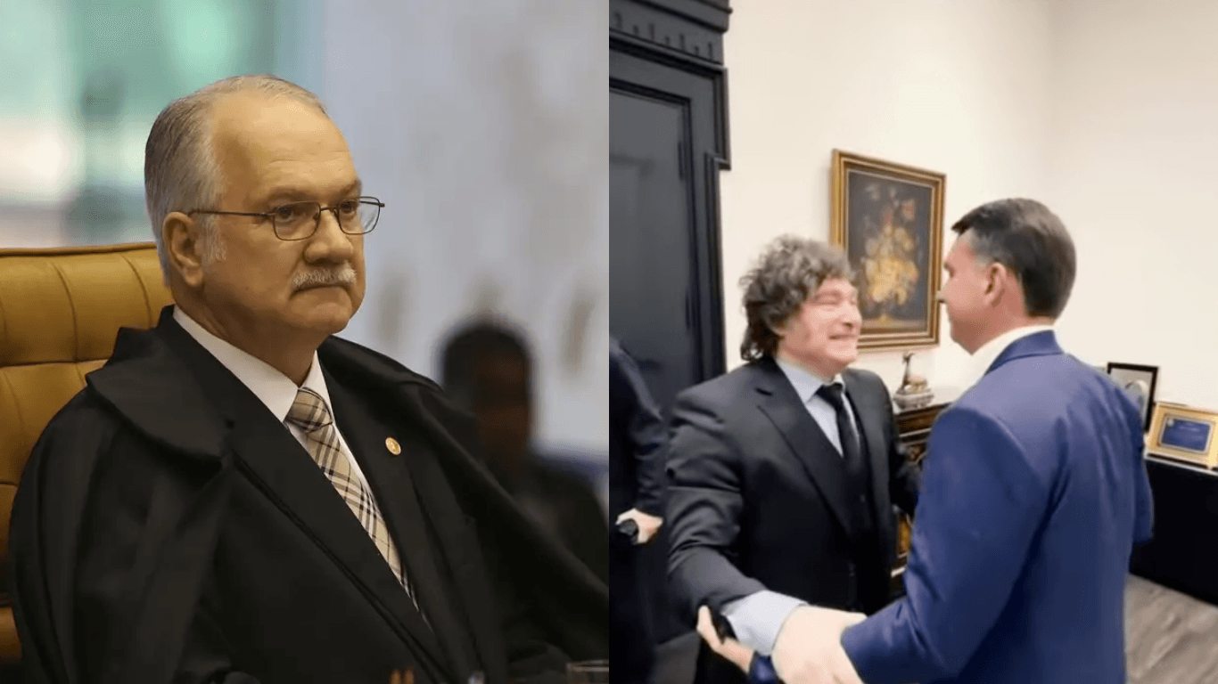 Fachin diz que fala de Milei sobre Moraes foi 'desrespeitosa' e 'incompatível com a civilidade'
