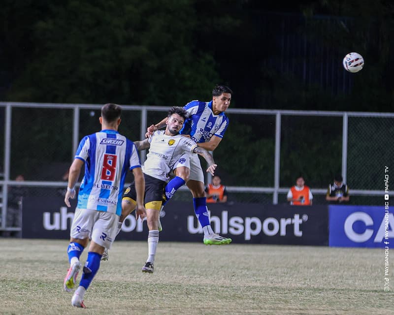 Paysandu leva virada do Amazonas em Manaus e cai para 5º na Série C