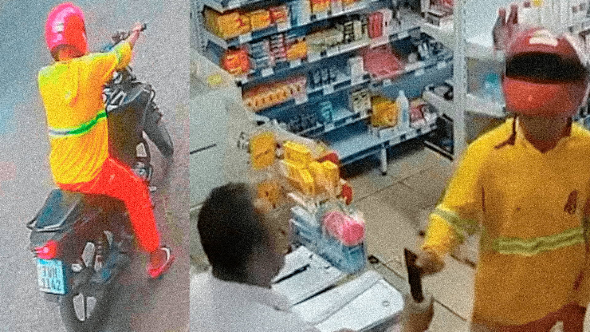 Homem com uniforme de empresa assalta farmácia no bairro do Tapanã