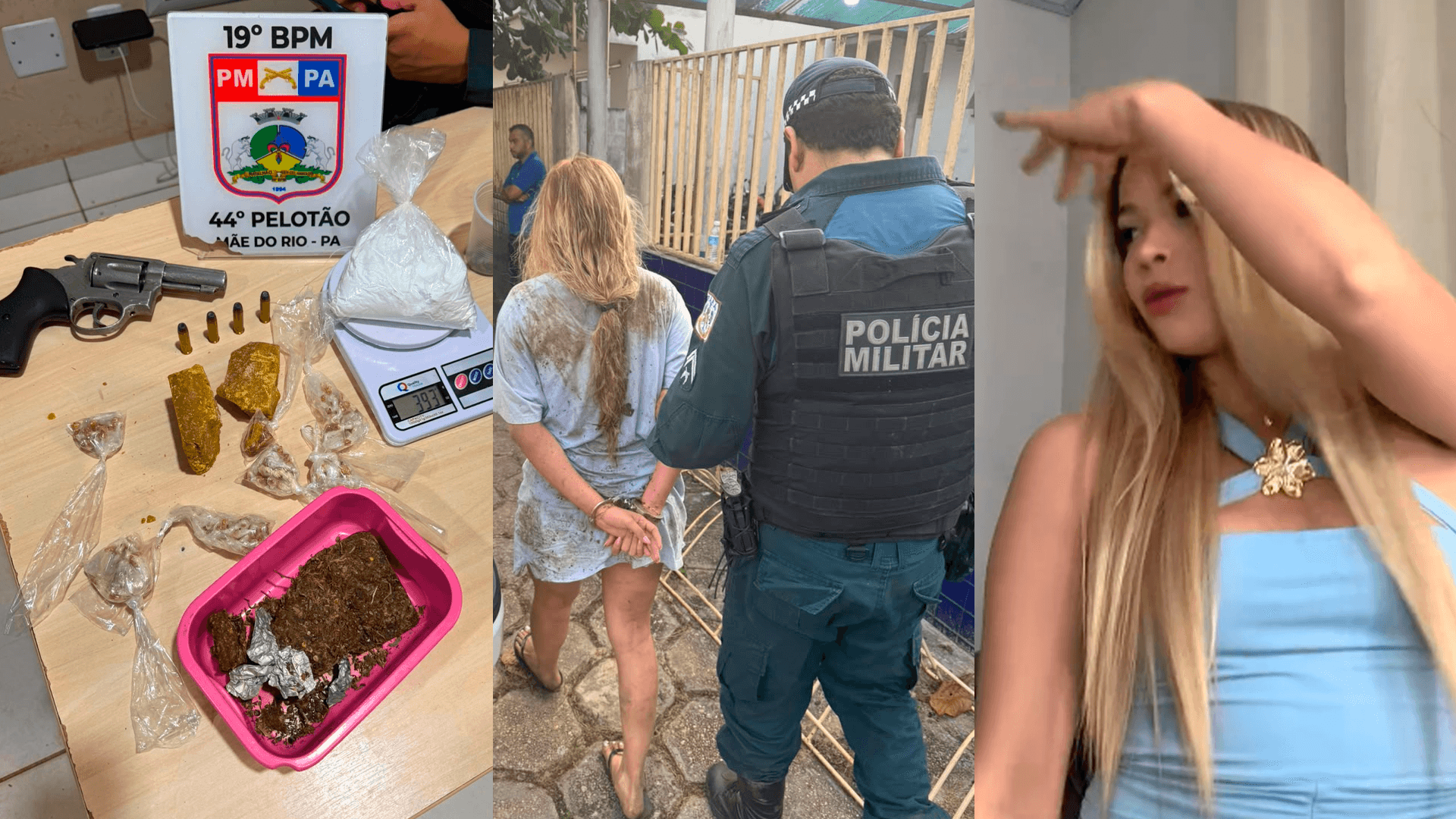 Influenciadora é presa suspeita de dar apoio à execução de sargento da reserva em Mãe do Rio