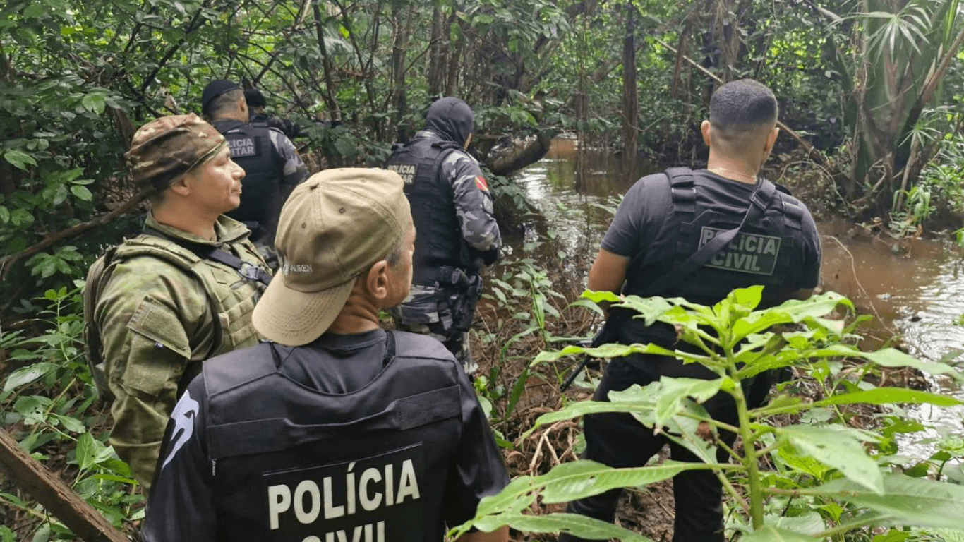 Operação após morte de policial da reserva termina com cinco mortos, duas prisões e apreensão de armas no Pará