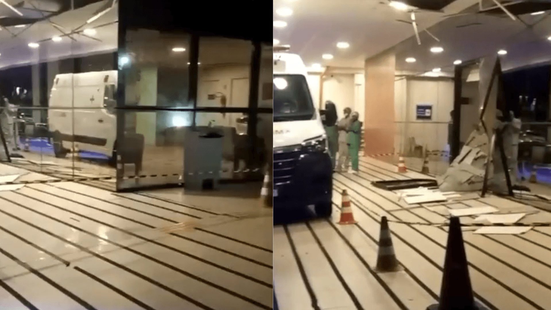 Veículo desgovernado invade Hospital da Mulher, na Av. Gentil Bittencourt