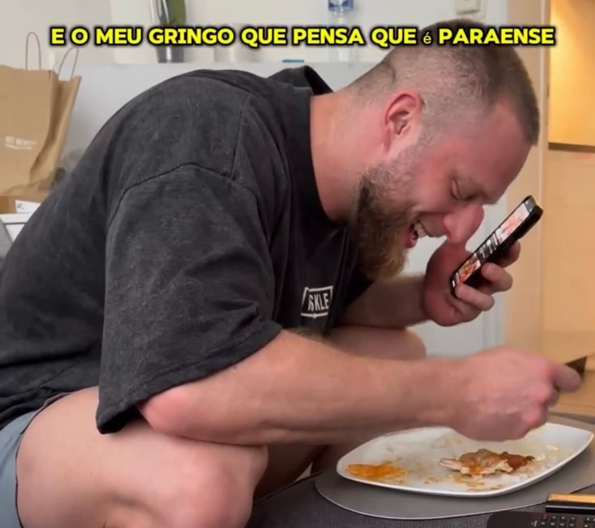 Paraense apresenta Joelma a namorado belga e vídeo viraliza nas redes sociais