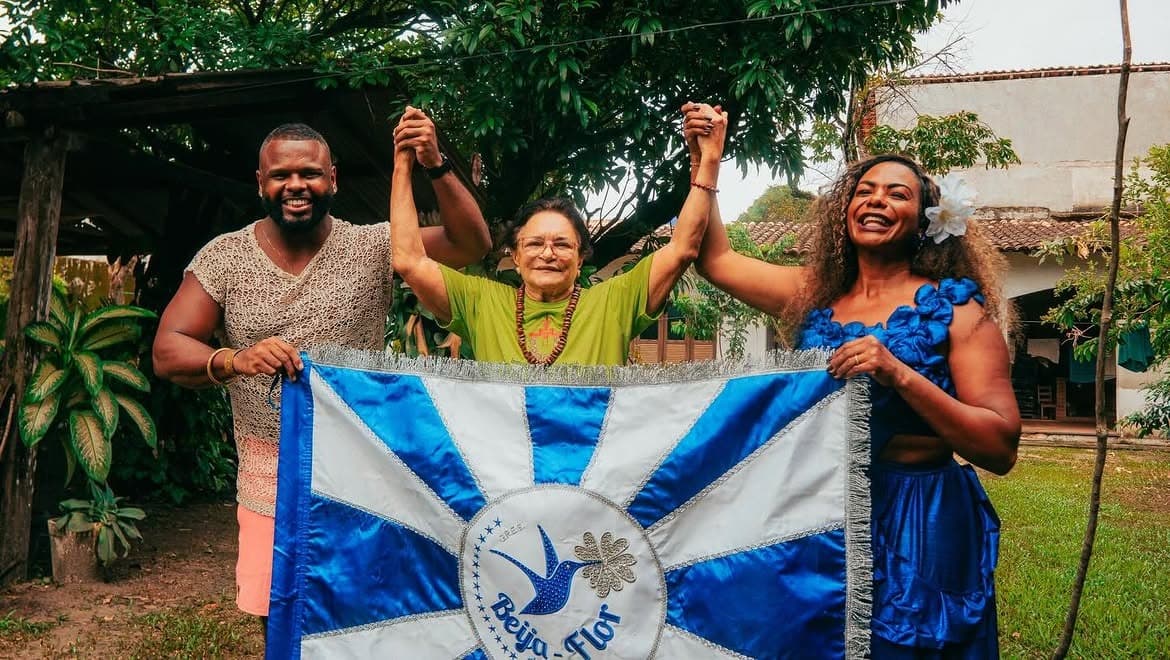 Composição de Luizinho Moura está na disputa para ser o samba-enredo da Beija Flor no Carnaval 2027, em homenagem à Zeneida Lima