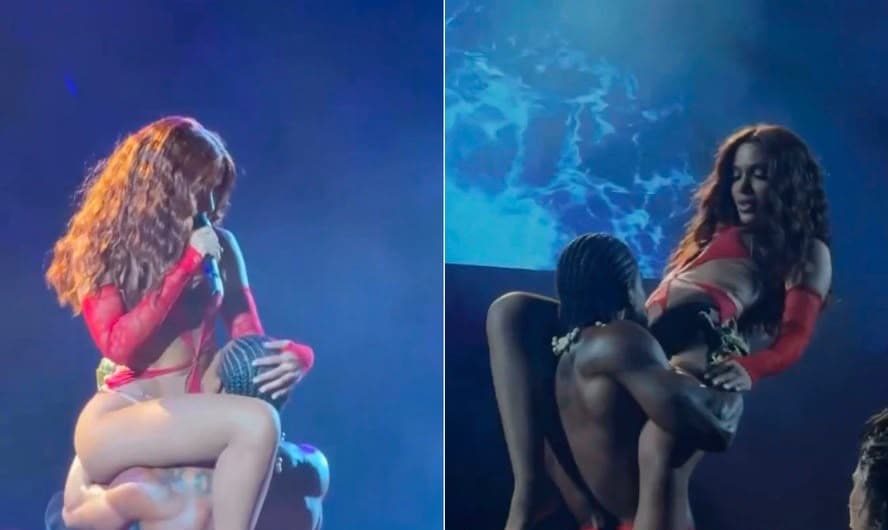 Perfomance 'sexual' de Anitta na turnê 'Equilibrivm' movimenta a web