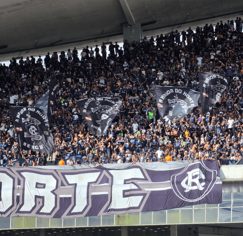 Com mais de 20 mil confirmados, torcida do Remo promete lotar o Mangueirão contra o Santos na decisão da Copa do Brasil