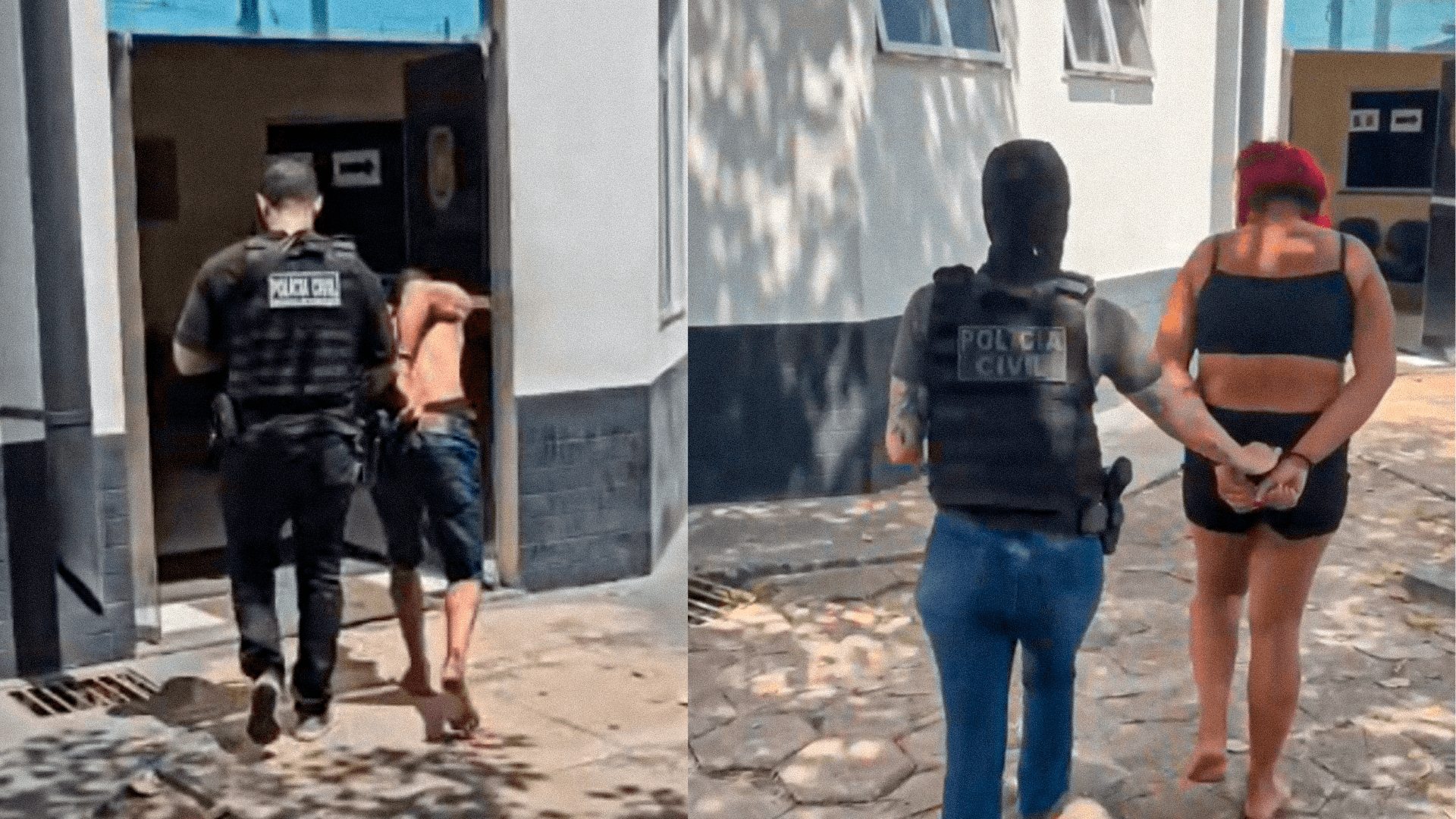 Casal é preso em flagrante suspeito de tortura, roubo e ameaças contra mulher em Abaetetuba