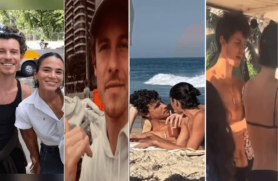 Feira, praia, marmita e muito amor: os 2 meses de Shawn Mendes 'morando' no Rio com Bruna Marquezine