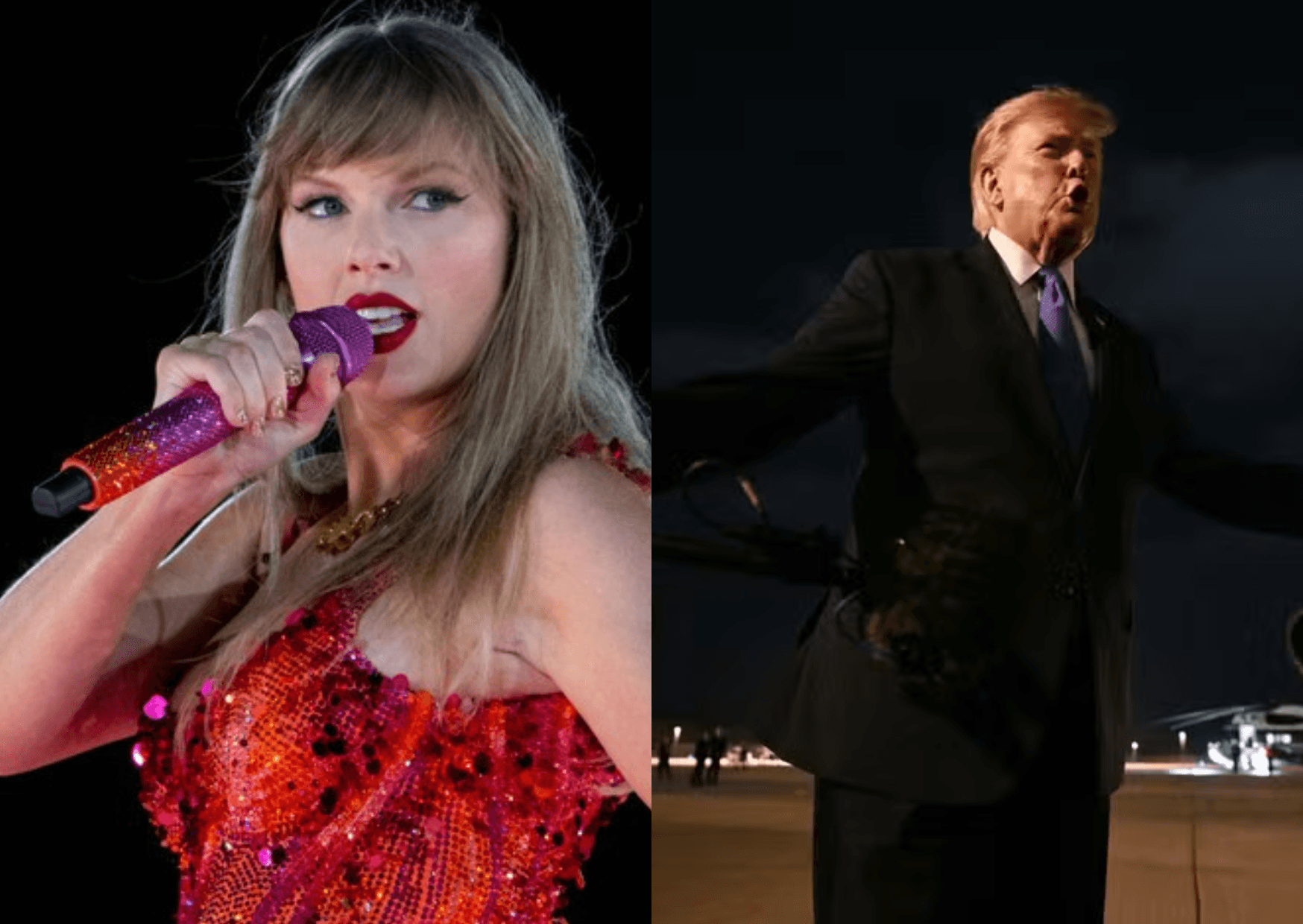Depois de provocação de Trump, Taylor Swift retira música do TikTok usada pela campanha do presidente