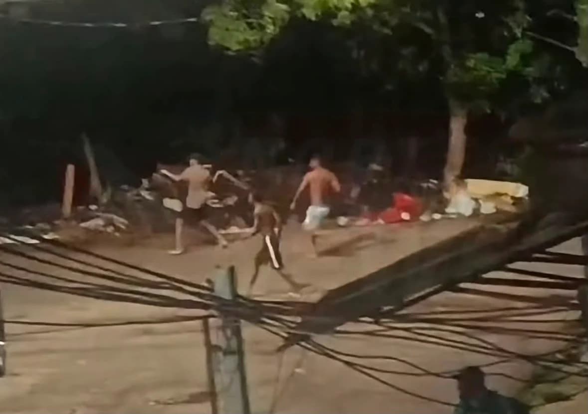 Vídeo: confronto entre torcidas é registrado no bairro do Barreiro, em Belém