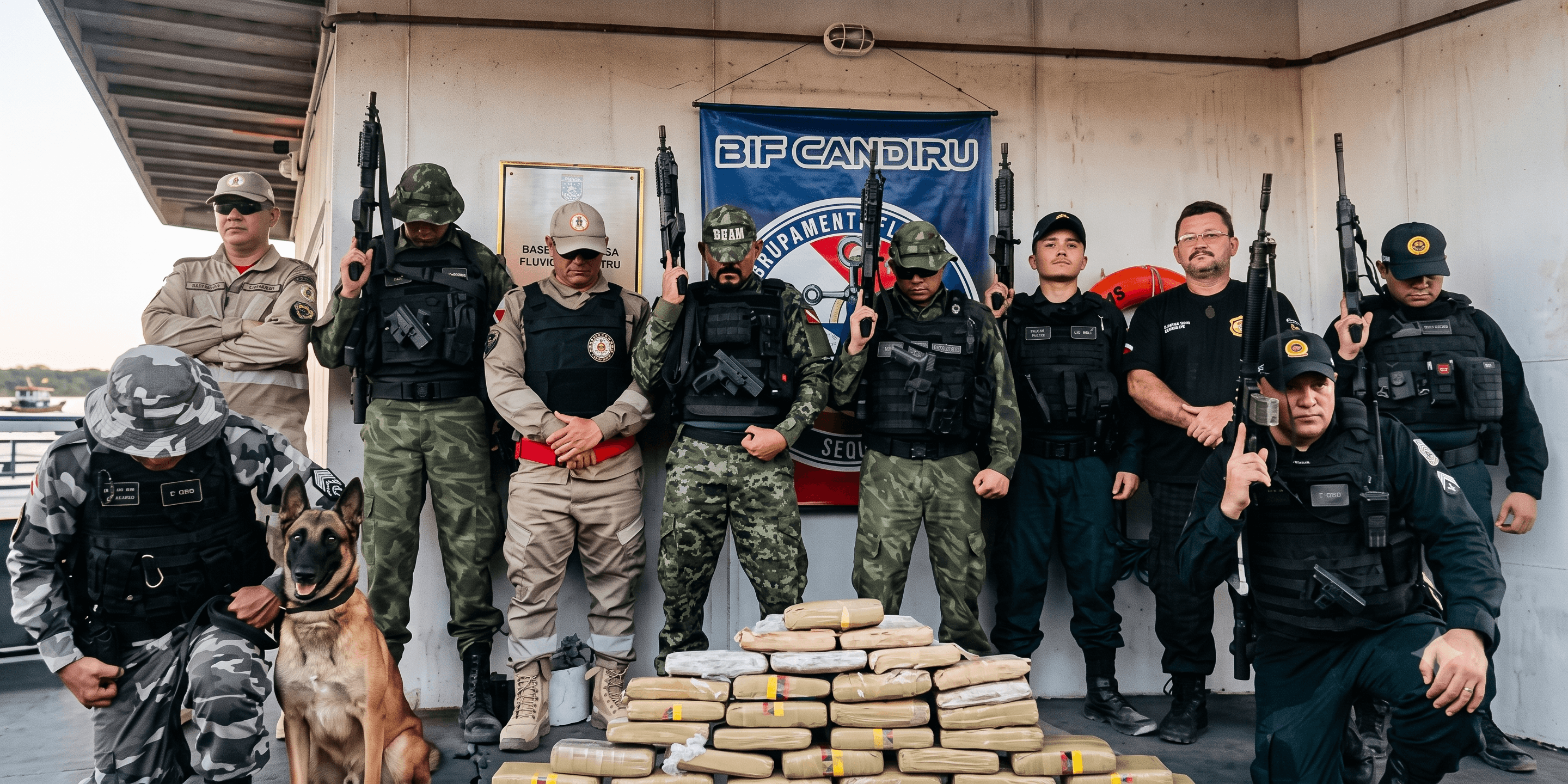 Quase 49 kg de drogas são encontrados em embarcação que passava por Óbidos, no oeste do Pará