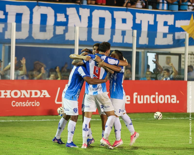 Com vitória sobre o Confiança, Paysandu chega à 8ª virada na temporada