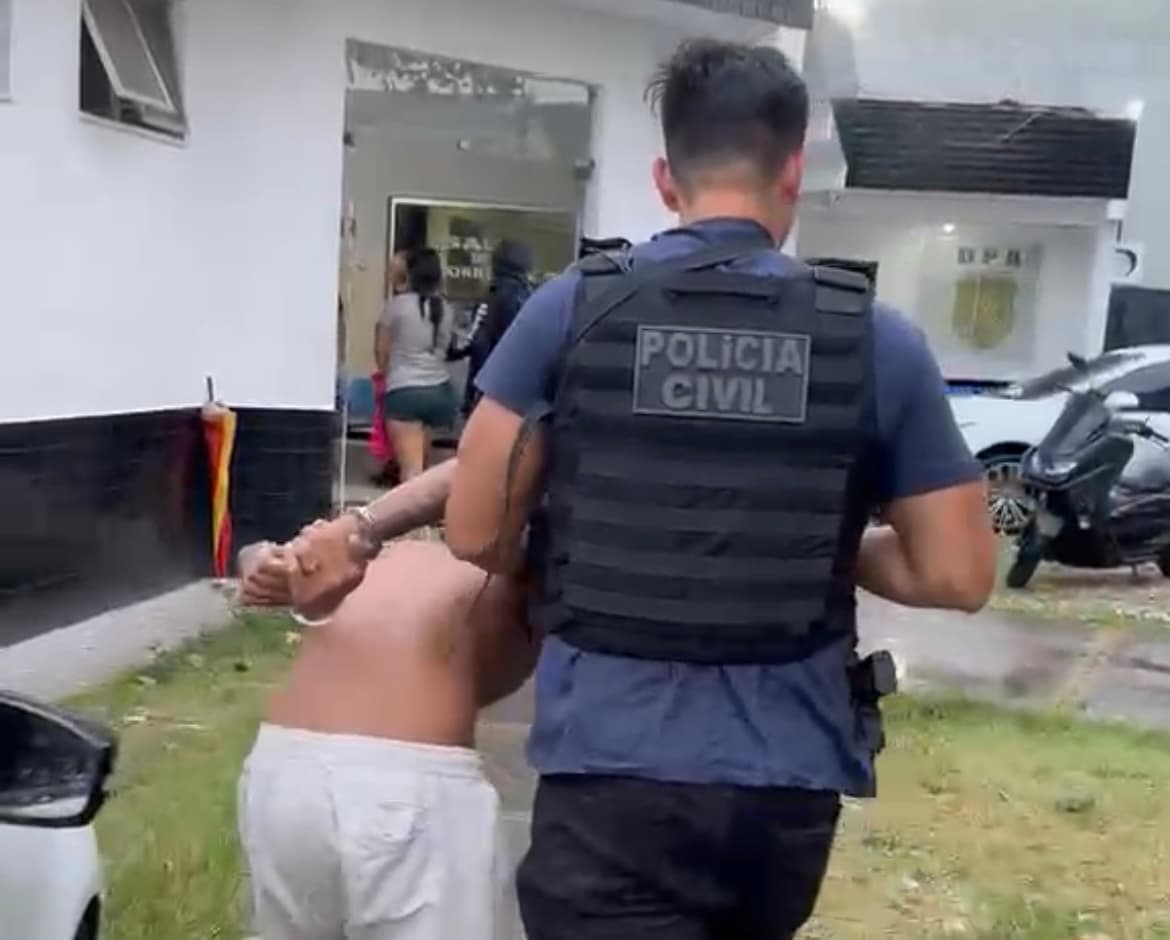 Polícia Civil prende 'Tavinho' por roubo a residência e tortura em Castanhal