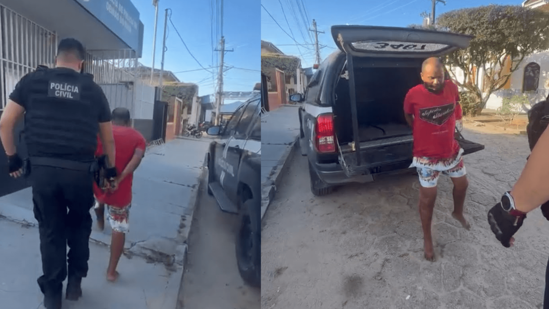 Suspeito é preso pela 6ª vez após agredir companheira com socos e chutes em Oeiras do Pará