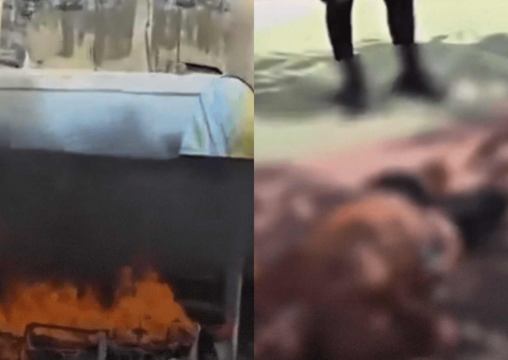 Morador de rua fica ferido após incêndio em parada de ônibus destruir seus pertences em Belém