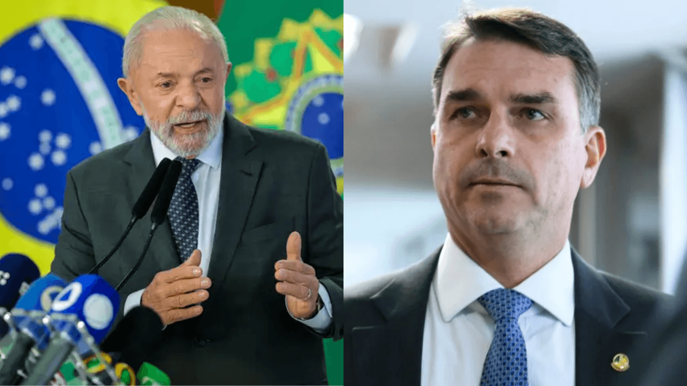 Pesquisa Quaest mostra Lula com 38% e Flávio Bolsonaro com 31% na disputa pela Presidência