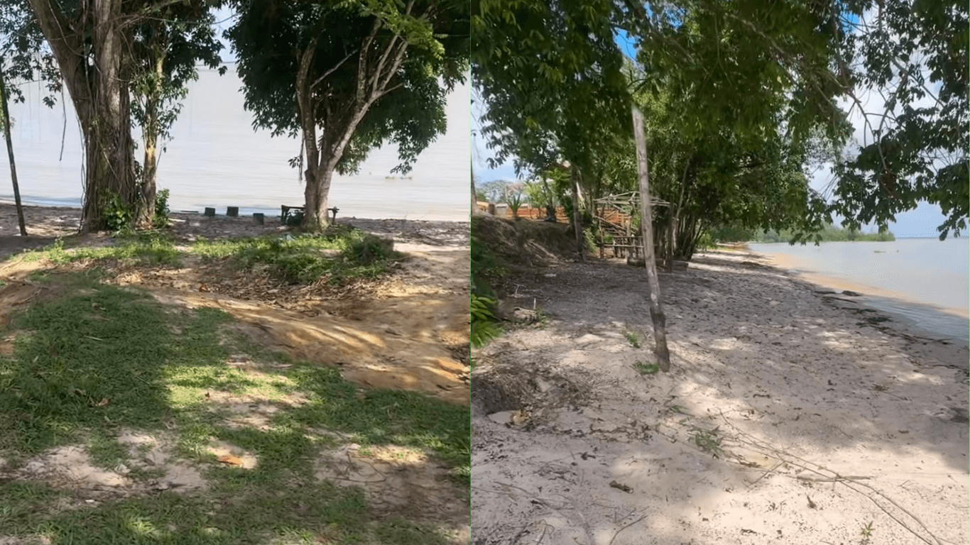 Praia “secreta” em Outeiro vira novo destino para quem busca tranquilidade em Belém