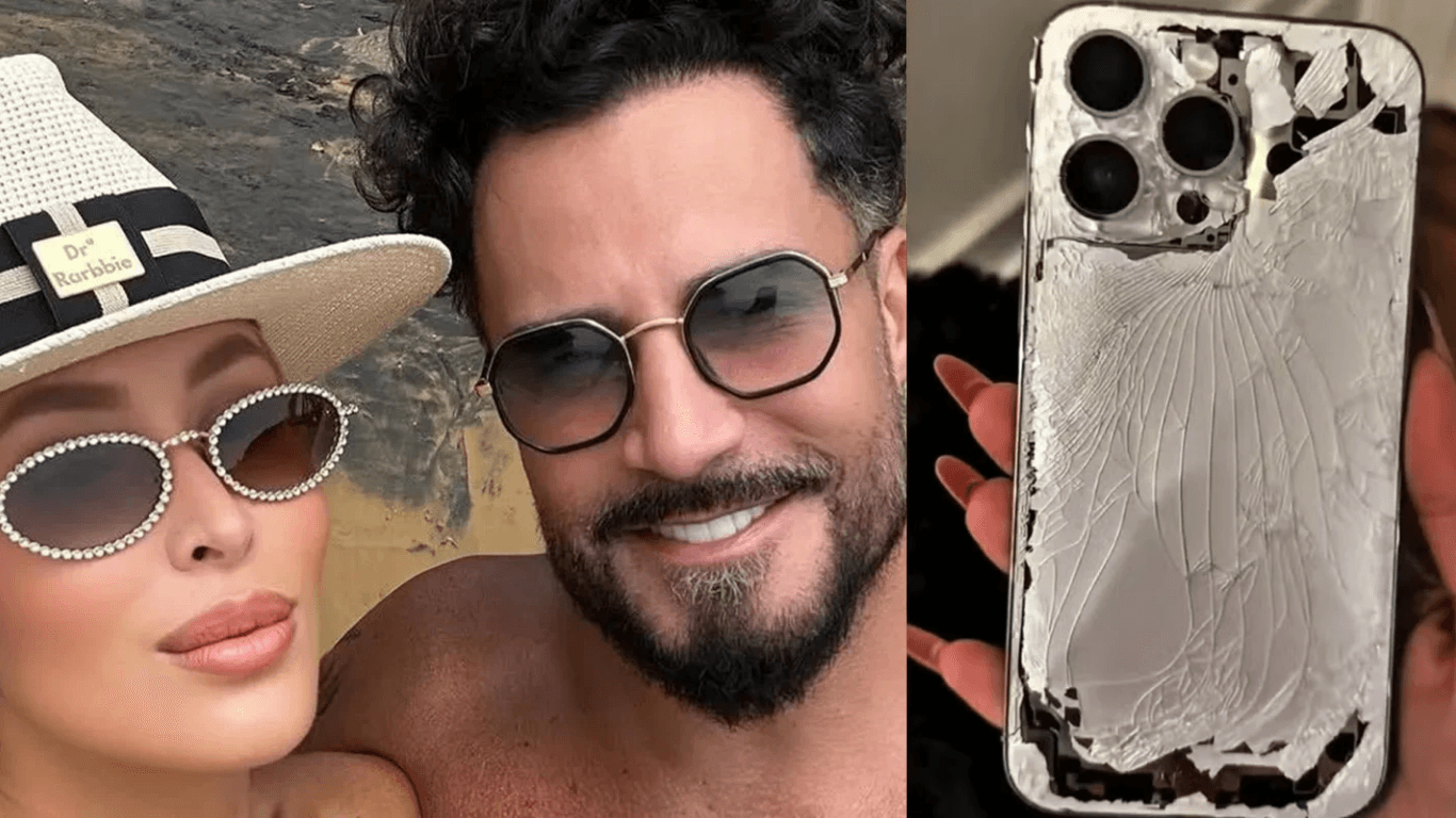 Ex-esposa denuncia Latino por agressões e ameaças e afirma que cantor destruiu seu celular