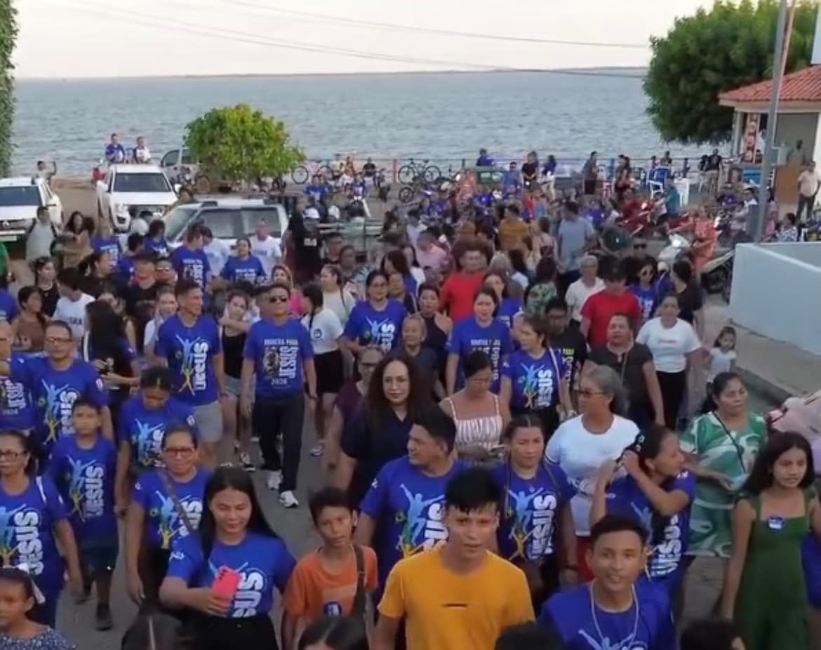 Carro atropela fiéis na Marcha para Jesus em Terra Santa, oeste do Pará; idosa morre e 11 ficam feridos