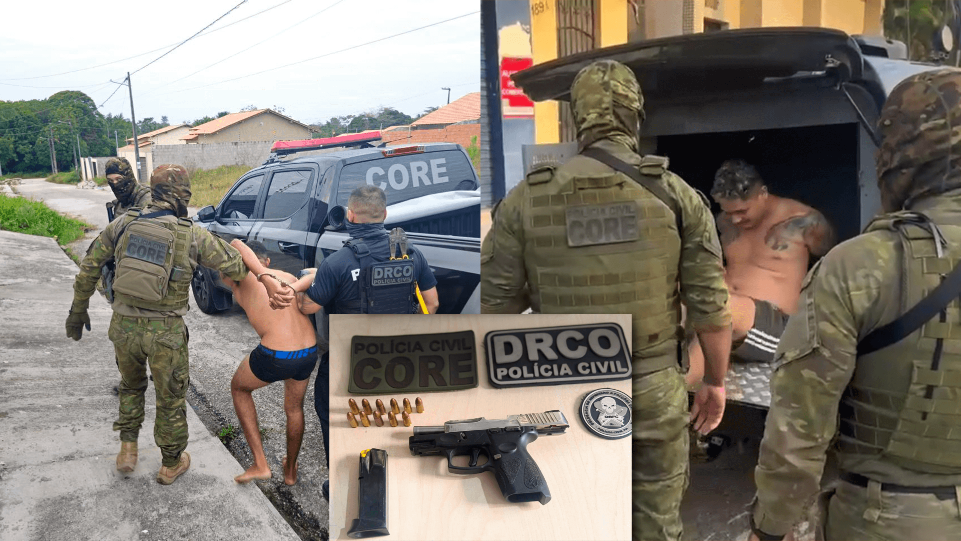 Operação Hemostasia: seis integrantes de facção são presos e um morre em confronto com a polícia no Pará