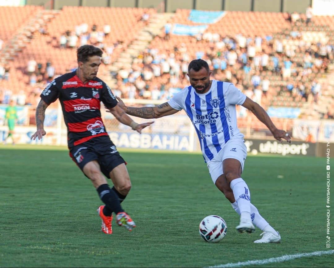 Paysandu vence fora, assume 3ª posição e fica perto da vaga no quadrangular da Série C