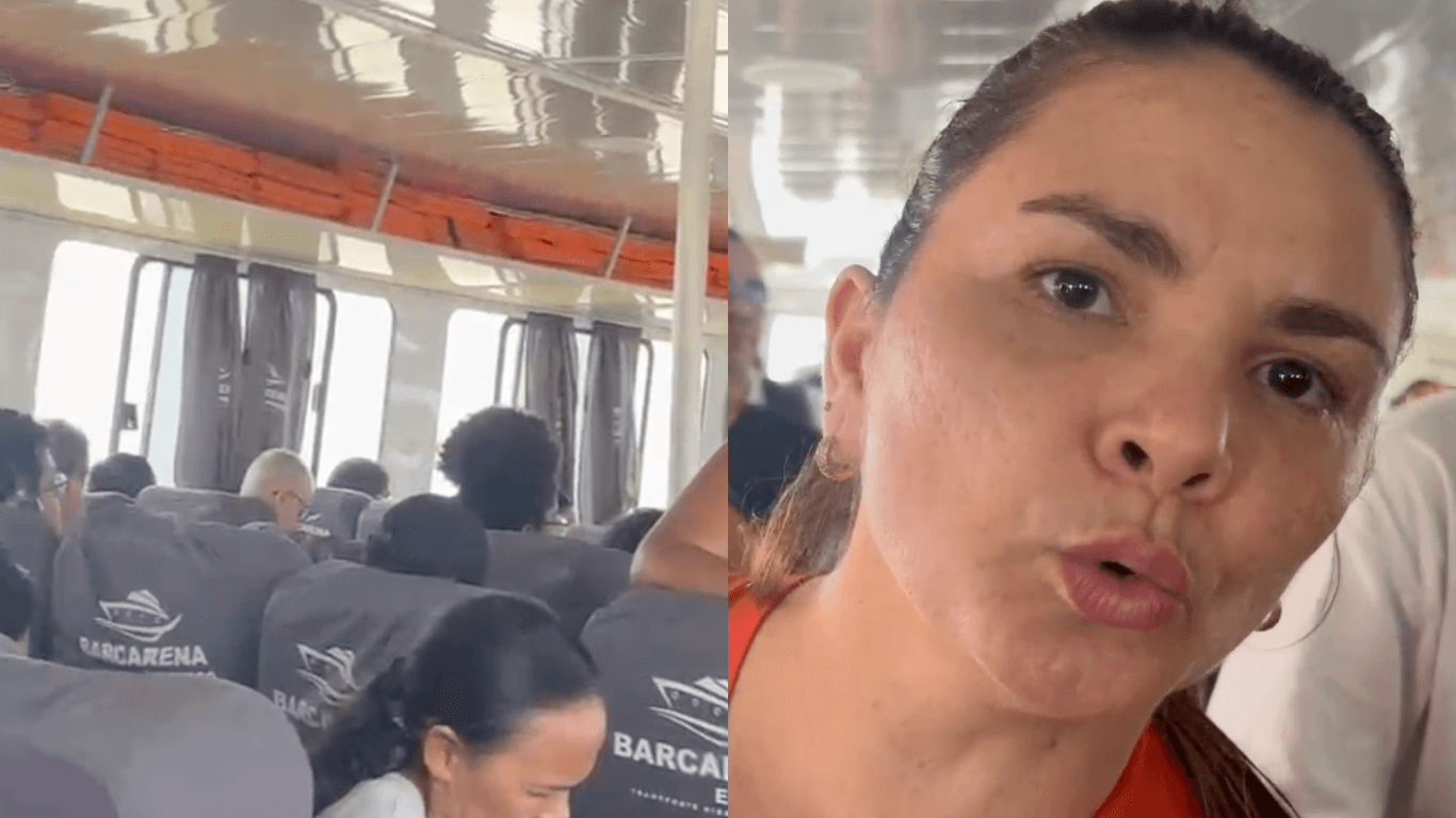 Barco com candidatos ao concurso da Semed de Barcarena encalha a caminho do município