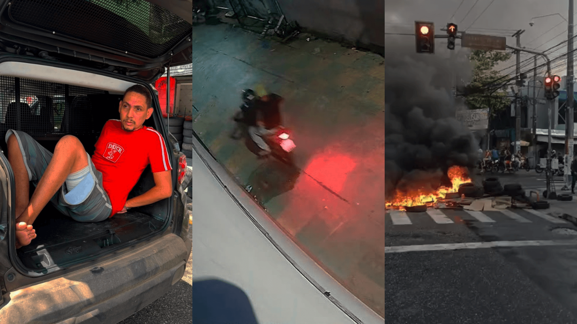 Familiares e amigos de motoboy morto no Guamá fazem protesto após soltura de suspeito do crime
