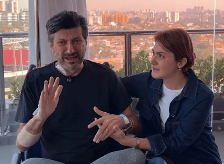 Lito Sousa grava vídeo emocionado sobre avanço de doença rara: 'Não tenho medo de morrer'