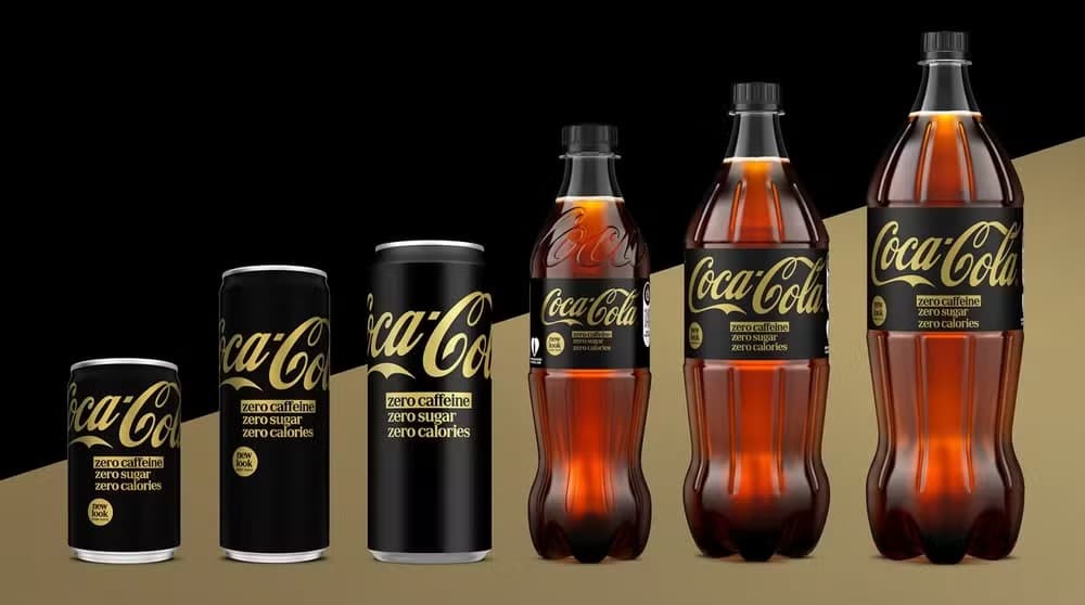 Coca-Cola sem açúcar, sem cafeína e sem calorias chega ao Brasil em setembro, seguindo tendência saudável