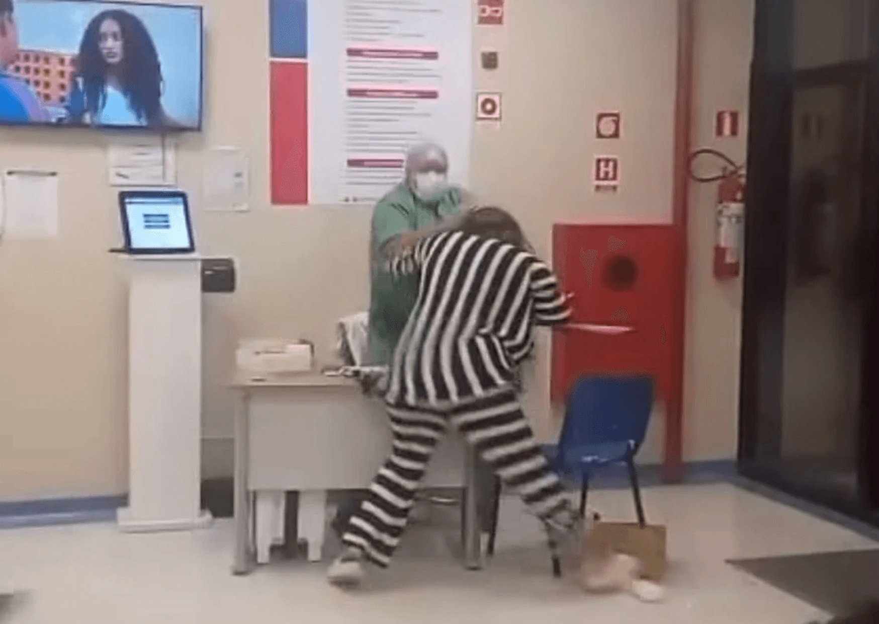Briga entre paciente e enfermeira é registrada em unidade de saúde na Augusto Montenegro