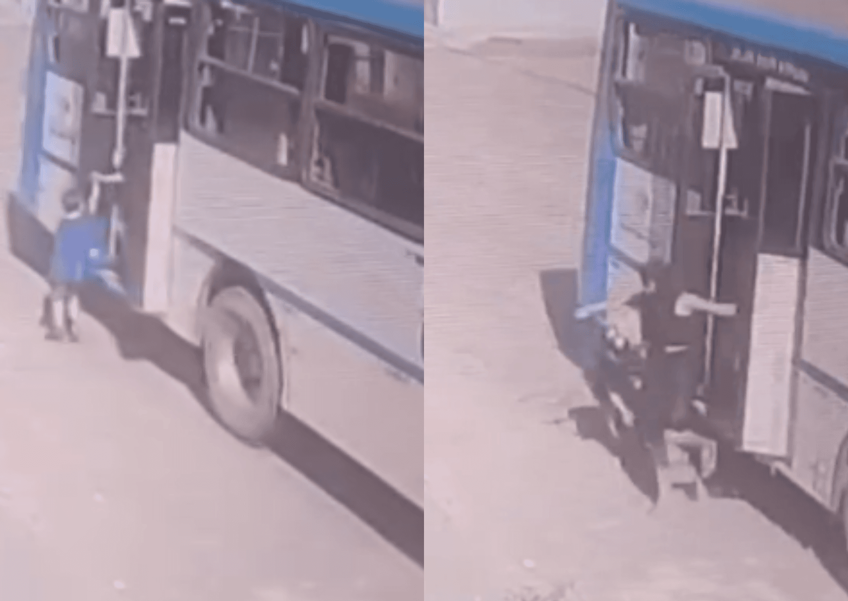 Mãe e criança ficam feridas após ônibus dar partida durante desembarque em Santarém