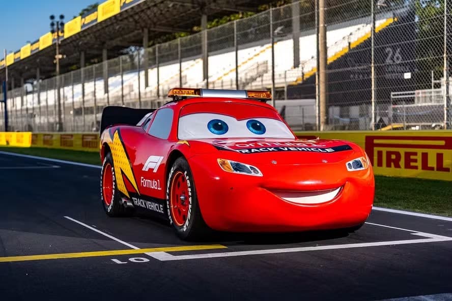 F1: Relâmpago McQueen ganha vida e terá participação especial no GP da Itália
