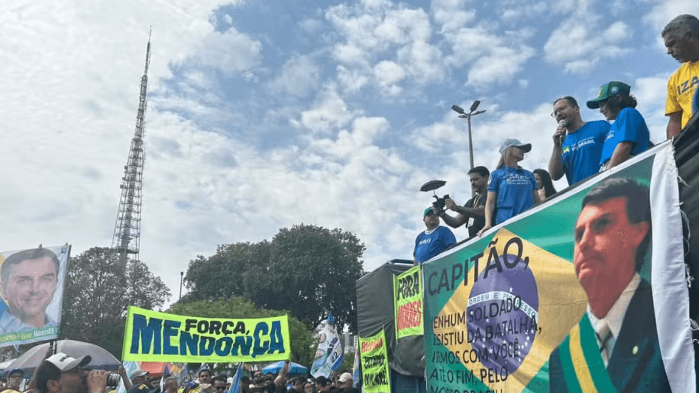 Sem Flávio e Michelle, apoiadores de Bolsonaro se reúnem no 7/9 em Brasília com críticas a Lula e Moraes e defesa de Mendonça