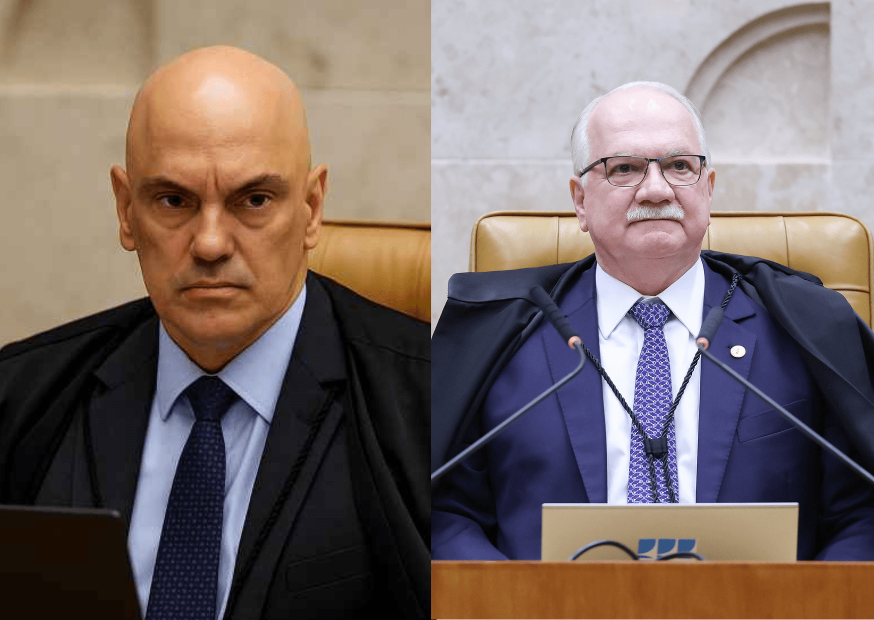Moraes pede a Fachin quebra do sigilo total do caso Master e julgamento conjunto com relatório sobre Mendonça