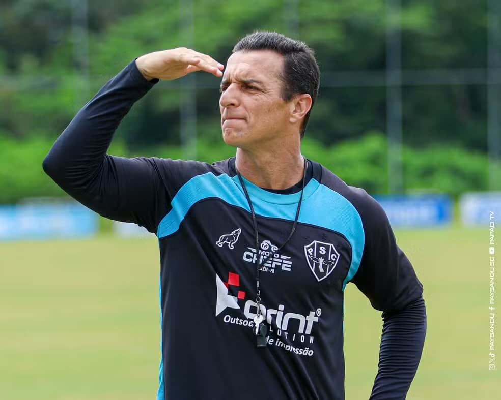Diretoria do Paysandu não assume erro e demite técnico Júnior Rocha após três derrotas seguidas na Série C