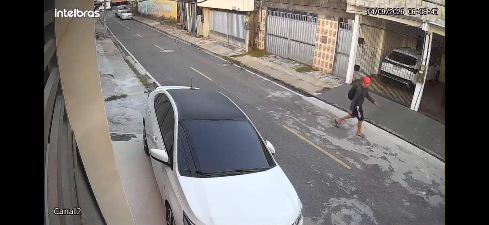 Circuito de câmeras de segurança flagra série de tentativas de furto em residências no Marco