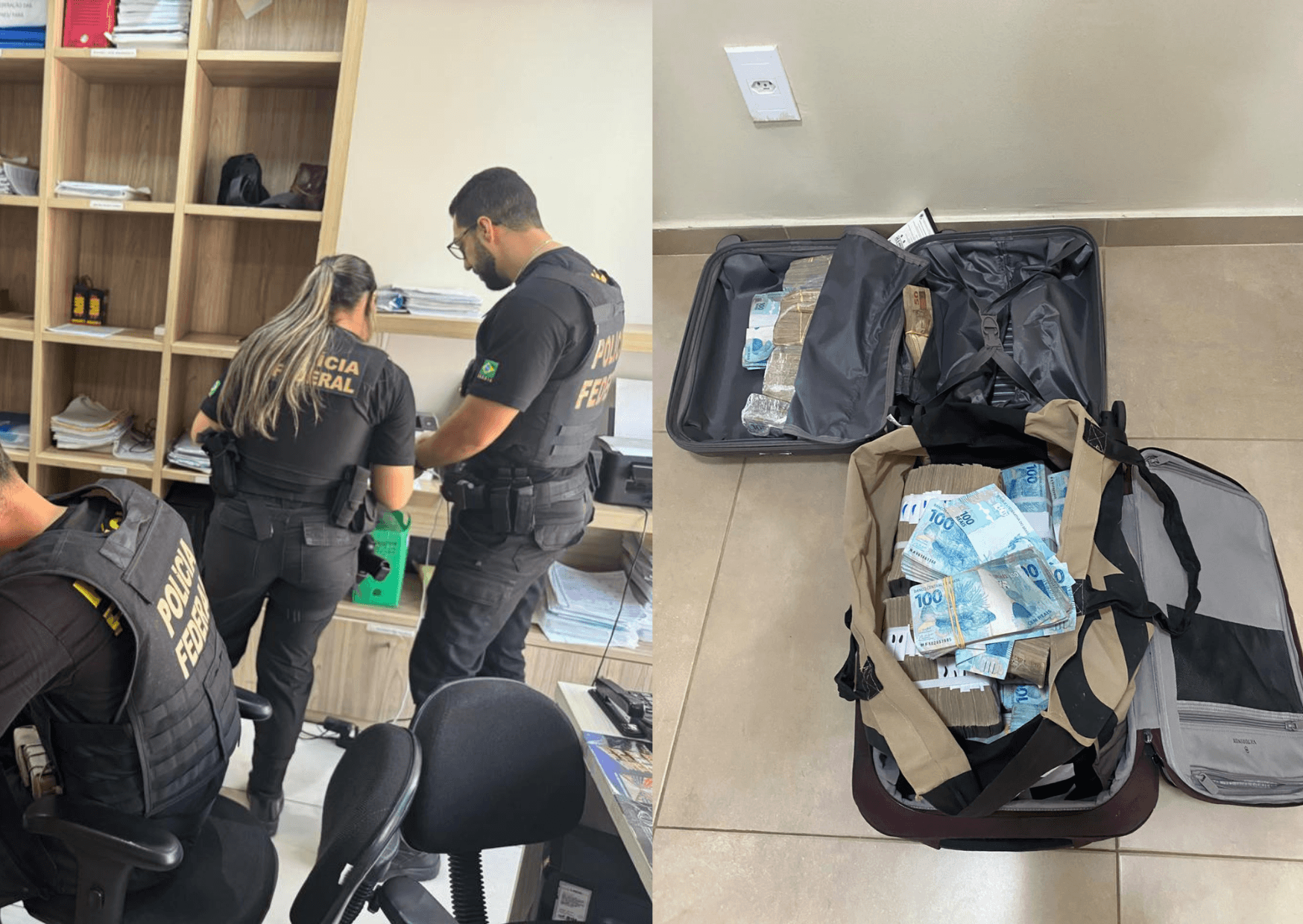 PF apreende R$ 1,2 milhão em operação contra desvio de recursos públicos em Belém