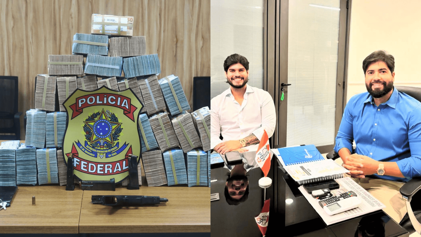Escândalo dos R$ 2,5 milhões: PF prende dois e investiga possível elo com campanhas de João e Adriano Coelho no Pará