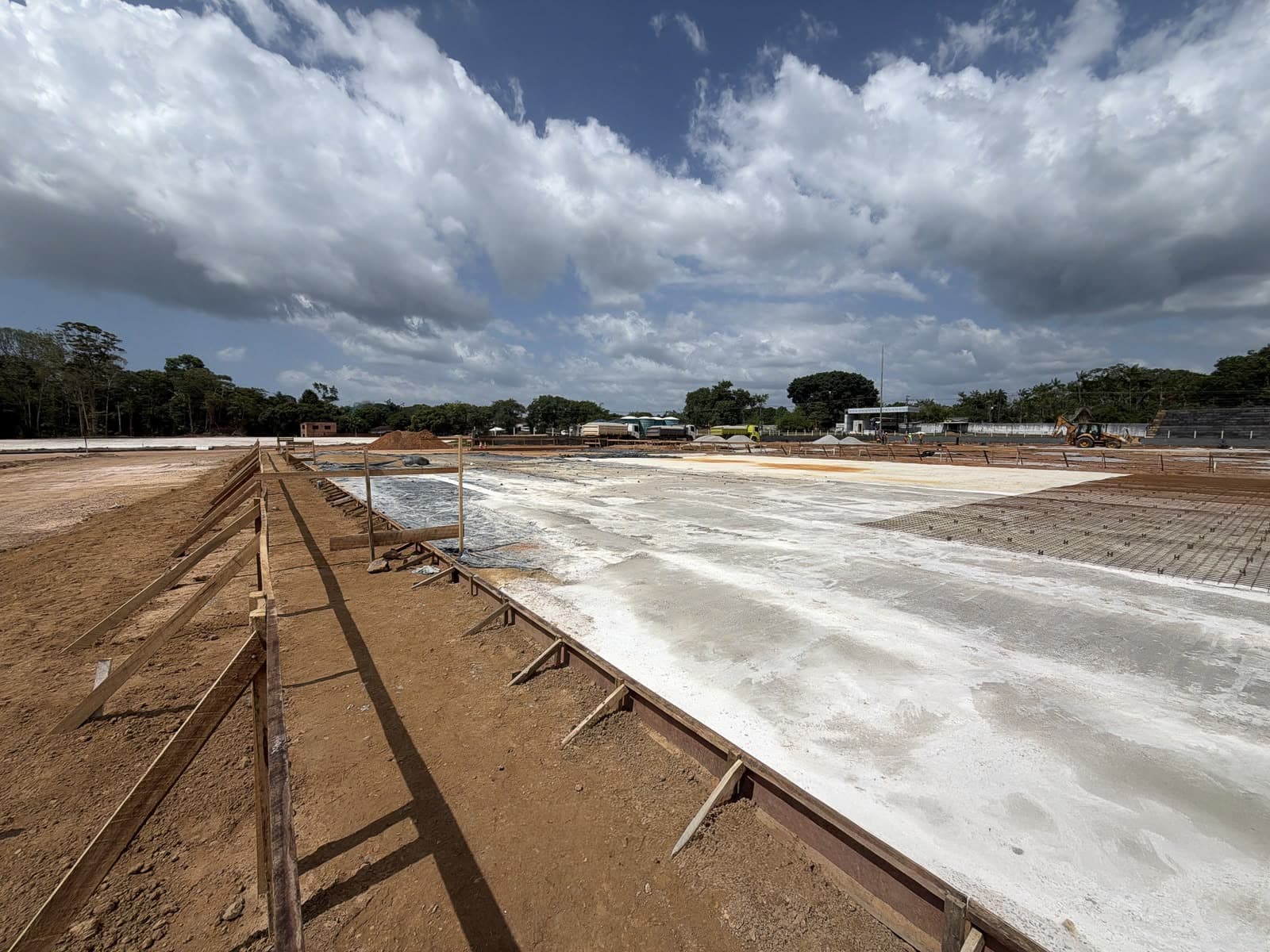 CT do Clube do Remo entra em nova fase de obras e prepara plantio do gramado